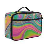 Psychedelic Soap Bubble Print Portable Lunch Bag