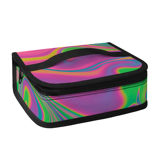 Psychedelic Soap Bubble Print Small Lunch Bag