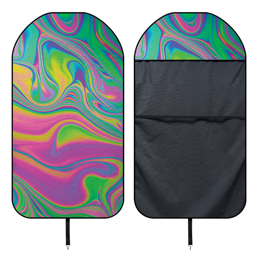 Psychedelic Soap Bubble Print Waterproof Car Seat Cover