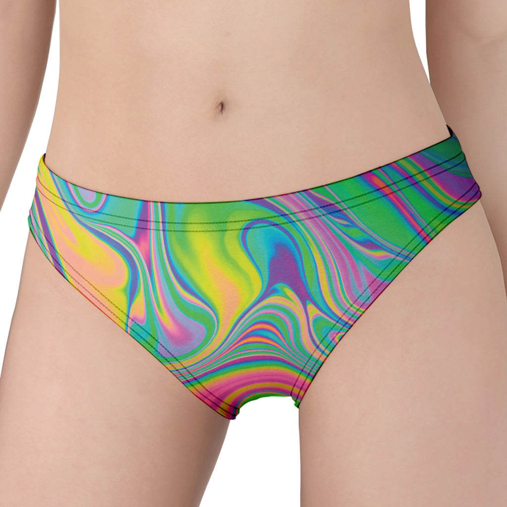 Psychedelic Soap Bubble Print Women's Panties