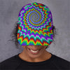 Psychedelic Spiral Optical Illusion Baseball Cap