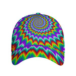 Psychedelic Spiral Optical Illusion Baseball Cap