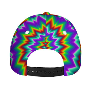 Psychedelic Spiral Optical Illusion Baseball Cap