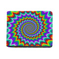 Psychedelic Spiral Optical Illusion Bifold Wallet