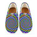Psychedelic Spiral Optical Illusion Casual Shoes