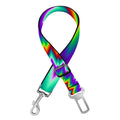 Psychedelic Spiral Optical Illusion Dog Seat Belt