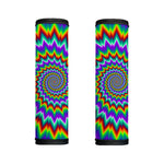 Psychedelic Spiral Optical Illusion Handle Covers