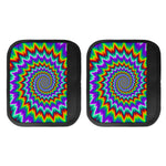 Psychedelic Spiral Optical Illusion Handle Covers