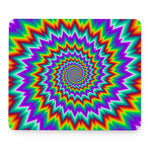 Psychedelic Spiral Optical Illusion Mouse Pad