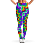 Psychedelic Spiral Optical Illusion Women's Leggings