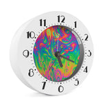 Psychedelic Surface Print Alarm Clock
