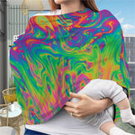 Psychedelic Surface Print Baby Seat Cover