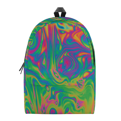 Psychedelic Surface Print Backpack