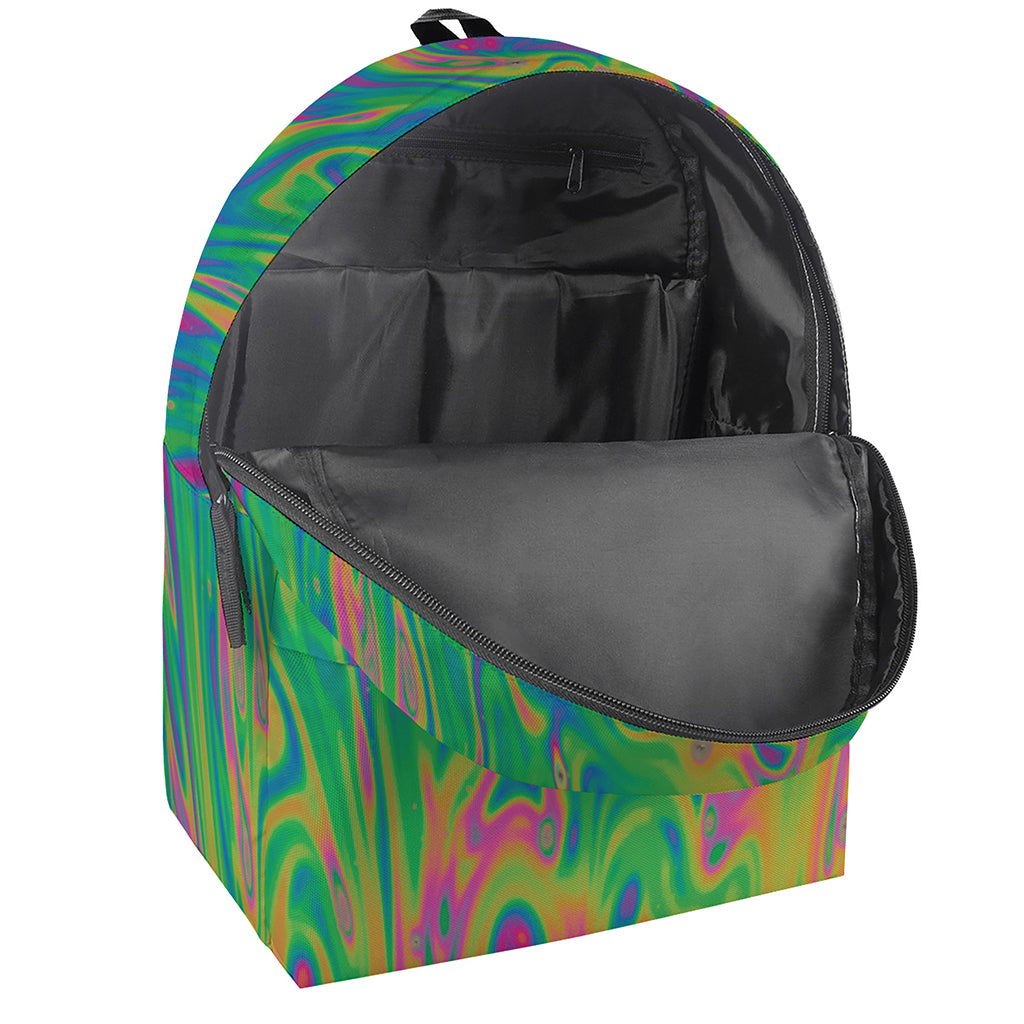 Psychedelic Surface Print Backpack