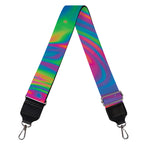 Psychedelic Surface Print Bag Strap