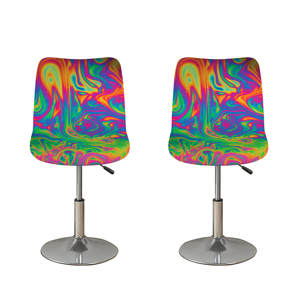 Psychedelic Surface Print Bar Stool Covers