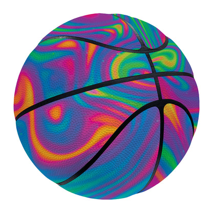 Psychedelic Surface Print Basketball
