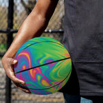Psychedelic Surface Print Basketball