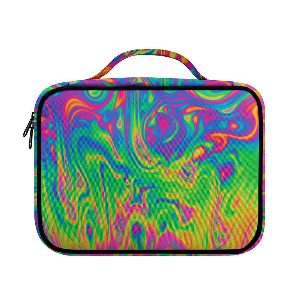 Psychedelic Surface Print Briefcase Bible Bag