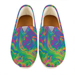 Psychedelic Surface Print Casual Shoes