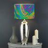 Psychedelic Surface Print Drum Lamp Shade