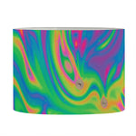 Psychedelic Surface Print Drum Lamp Shade