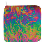 Psychedelic Surface Print Hand Towel