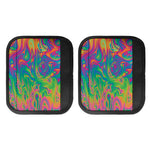 Psychedelic Surface Print Handle Covers