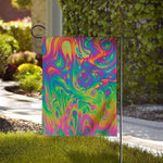 Psychedelic Surface Print House Flag
