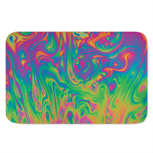 Psychedelic Surface Print Indoor Door Mat