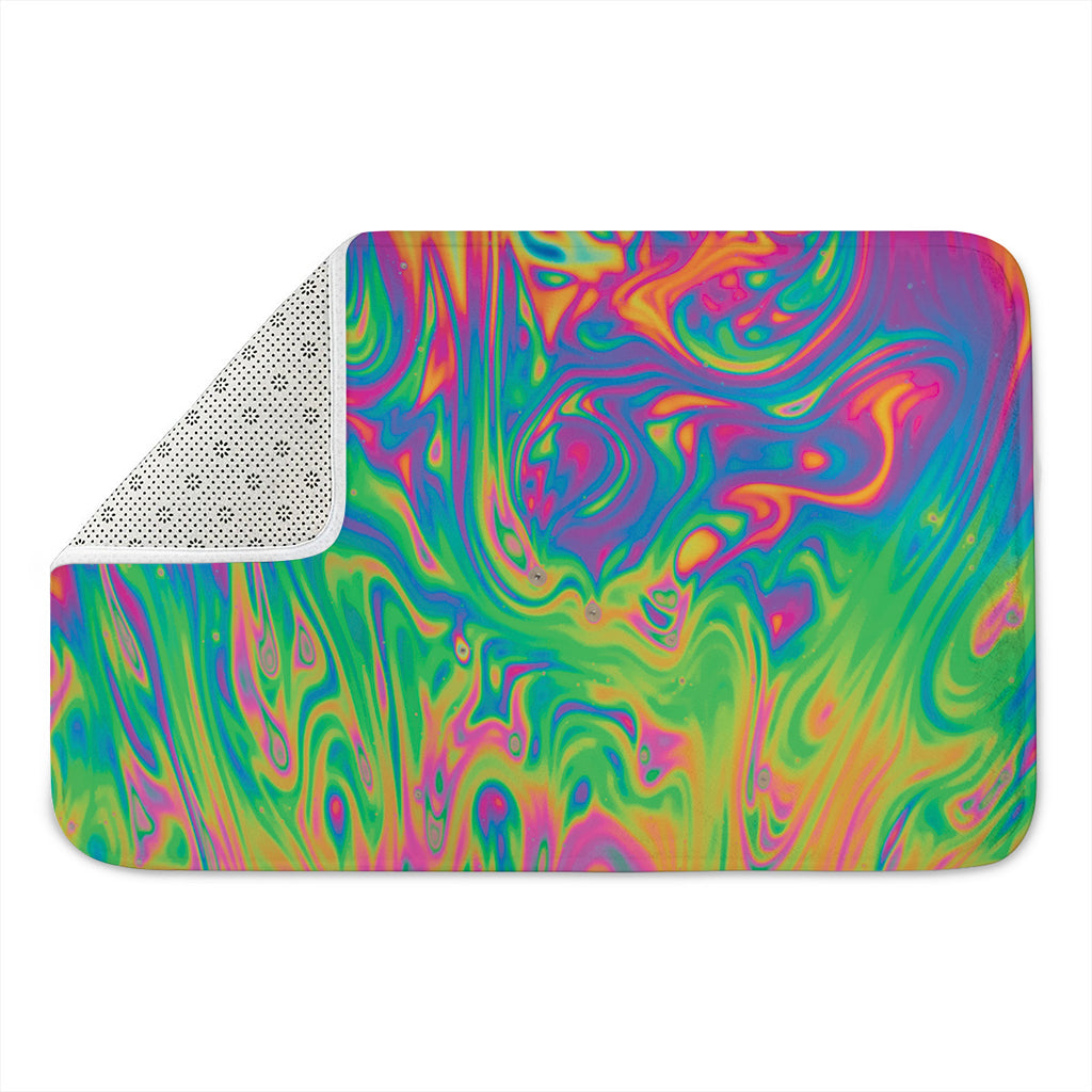 Psychedelic Surface Print Indoor Door Mat