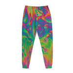 Psychedelic Surface Print Jogger Pants