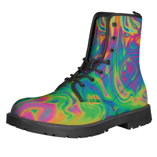 Psychedelic Surface Print Backpack
