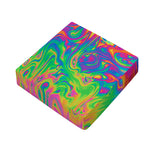 Psychedelic Surface Print Outdoor Seat Cushion Cover