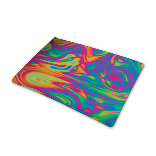 Psychedelic Surface Print Pet Cooling Mat Cover