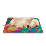 Psychedelic Surface Print Pet Cooling Mat Cover
