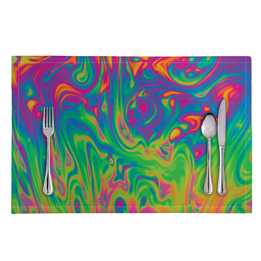 Psychedelic Surface Print Placemat