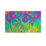 Psychedelic Surface Print Polyester Flag