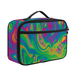 Psychedelic Surface Print Portable Lunch Bag