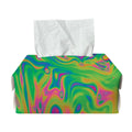 Psychedelic Surface Print Rectangle Tissue Box Cover