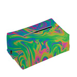 Psychedelic Surface Print Rectangle Tissue Box Cover