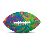 Psychedelic Surface Print Rugby Ball