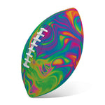 Psychedelic Surface Print Rugby Ball