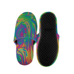 Psychedelic Surface Print Slippers