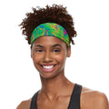 Psychedelic Surface Print Sports Headband