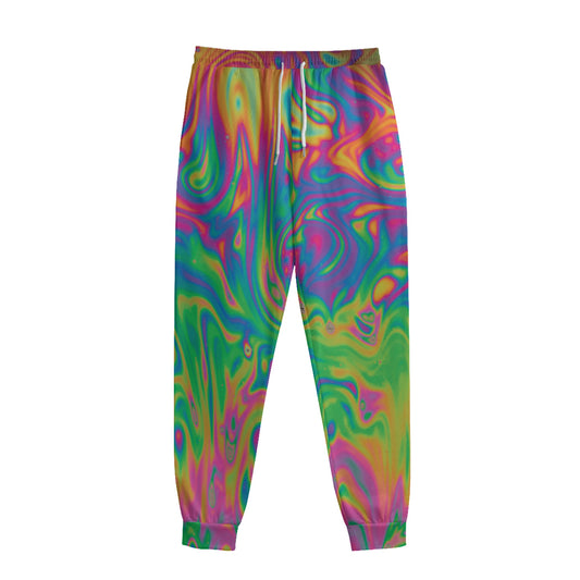 Psychedelic Surface Print Sweatpants