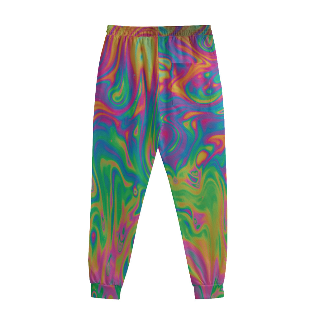 Psychedelic Surface Print Sweatpants