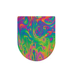 Psychedelic Surface Print Toilet Lid Cover