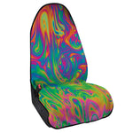 Psychedelic Surface Print Waterproof Car Seat Cover