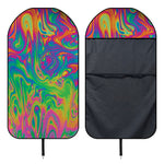 Psychedelic Surface Print Waterproof Car Seat Cover